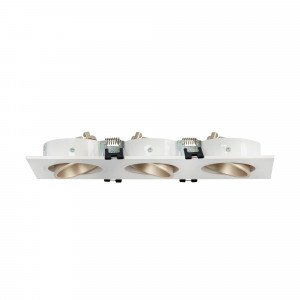 Kardan Einbauring Downlight - niedriger UGR Wert - PC widerstandsfähig - Champagne