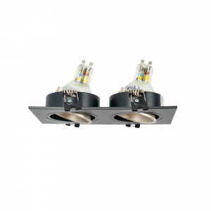 schwenkbare Kardan Leuchte - Downlight für LED GU10 und MR16 Lampen  und LED Module