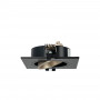 Einbaufedern - Champagne Schwarz - Downlight Ring - niedriger UGR Wert