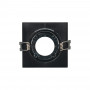 Einbau Kardan Downlight-Ring  GU10 / MR16 schwenkbar - kardanischer Einbauring - schwarz