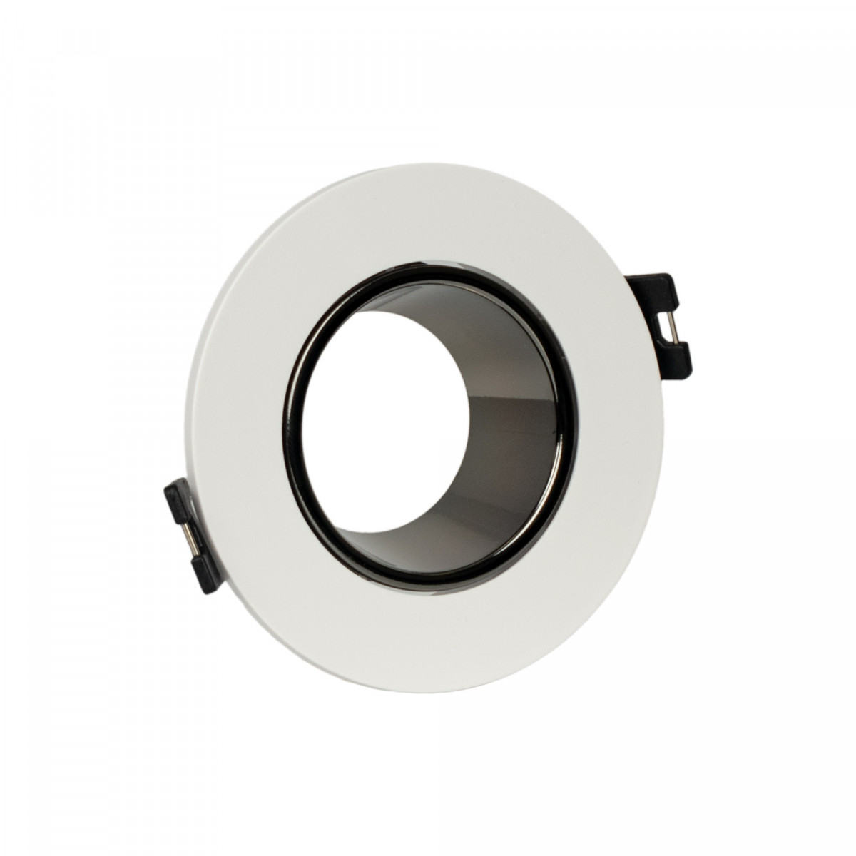 Schwenkbarer Downlight-Ring für GU10 / MR16 Leuchtmittel - Niedriger UGR -  Einbaugröße Ø75 mm