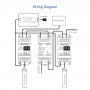 DMX-Signalverstärker - 12-36V DC - 2 Kanäle - DMX Master - LED Steuerung - LED Streifen steuern