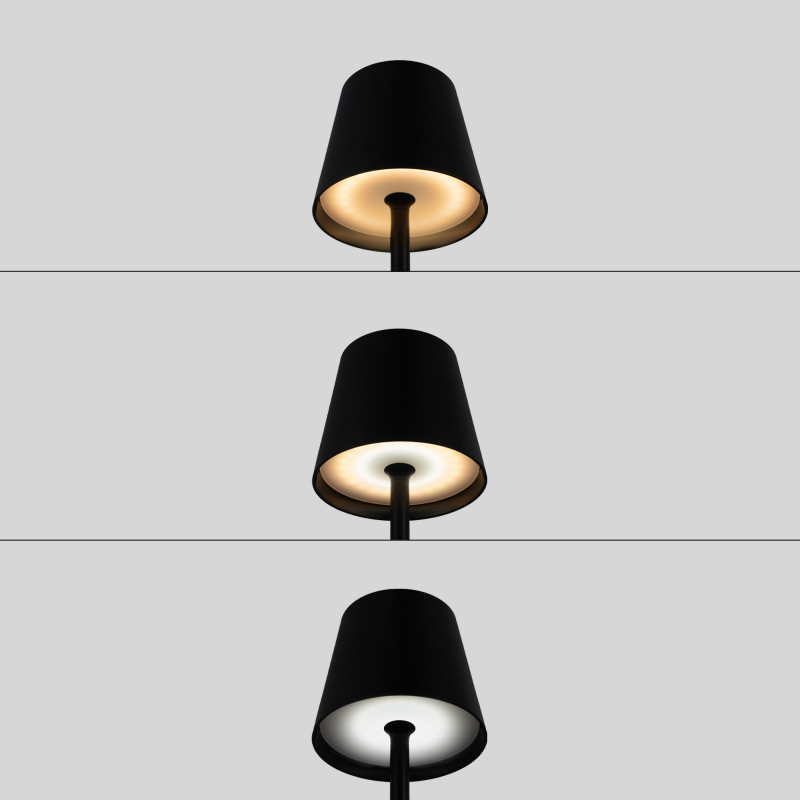 LED CCT Akku Tischleuchte LAURA 1,5W tischlampe ohne kabel