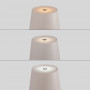 LED CCT Akku Tischlampe LAURA 1,5W Touch dimmbar