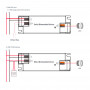 Dimmbarer DALI-Treiber DT6 einfarbig 220-240V - Ausgang 6-58V DC - 500-1400 mA - 45W - DALI 2 Steuerung