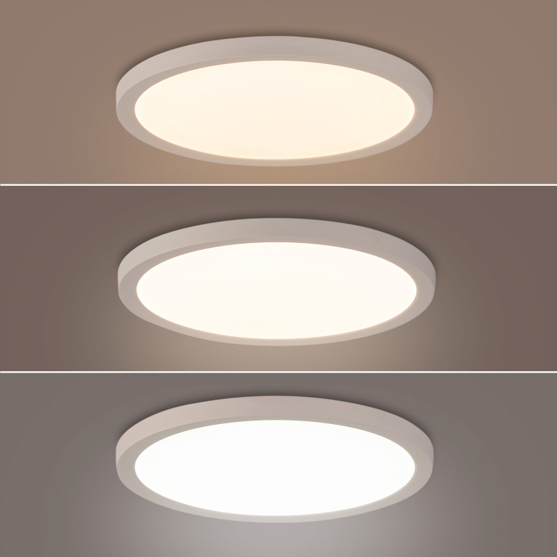 24W CCT LED-Deckenleuchte für den Außenbereich - IP44, mit CCT Farbtemperaturwechsel