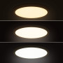 LED Deckenleuchte Außenbereich - IP44, mit CCT Farbtemperaturwechsel - Warmweiß Neutralweiß Kaltweiß