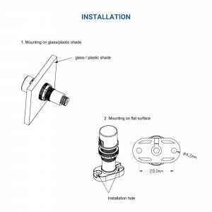 Helligkeitssensor für dimmbare Leuchten - Dämmerungssensor - Beleuchtungsstärke automatisch regulieren