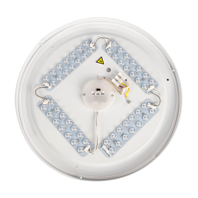 24W runde CCT LED-Anbauleuchte - Ø38 cm - 1780 lm - IP20 - Hochwertige LEDs SMD 2835