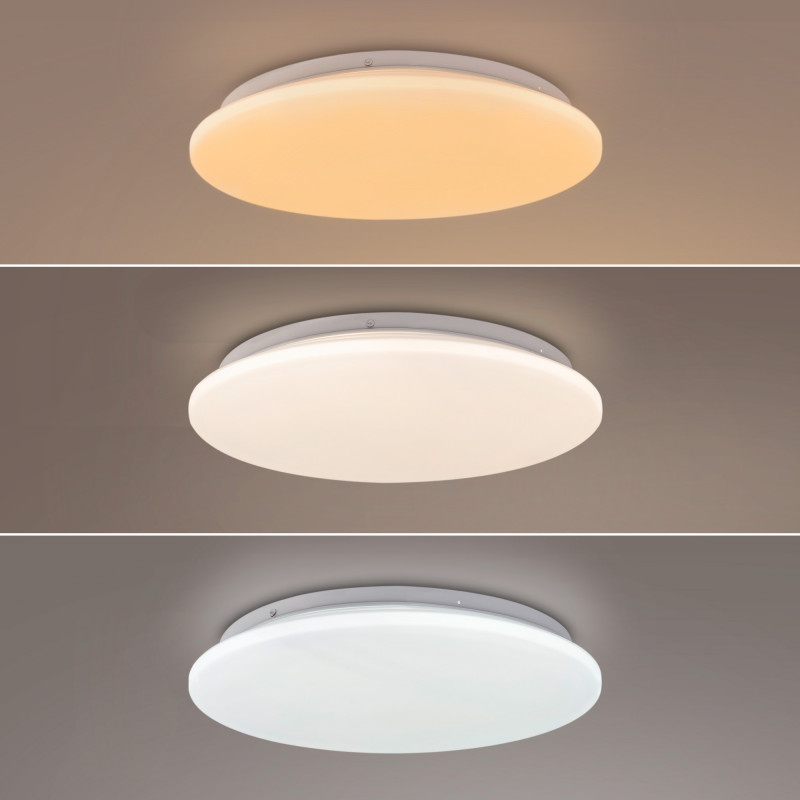 24W runde CCT LED-Anbauleuchte - Ø38 cm - 1780 lm - IP20 - Farbtemperaturwechsel