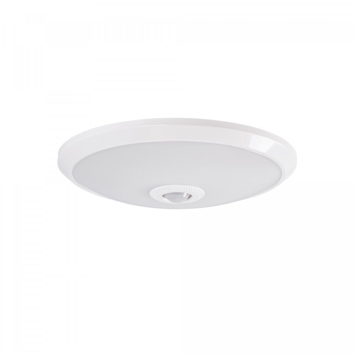 LED-Deckenleuchte mit PIR-Bewegungsmelder - 20W - Ø 30 cm - IP20 - weiß