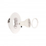 Schwenkbarer Downlight-Ring für GU10 / MR16 Leuchtmittel - Einbauöffnung Ø75 mm - LED Lampe