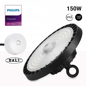 Industrie LED UFO Hallenstrahler 150W - Philips Treiber - DALI dimmbar - IP65