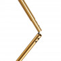 Opalglaskugel-Stehleuchte „Anni“ - E27 - FLOS IC Inspiration - Stehlampe - goldene Aluminiumstruktur
