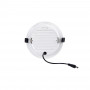 Downlight PRO 12W - CCT - 148 lm/W - IP54 - UGR19 - Einbauöffnung ø120mm - Treiber enthalten