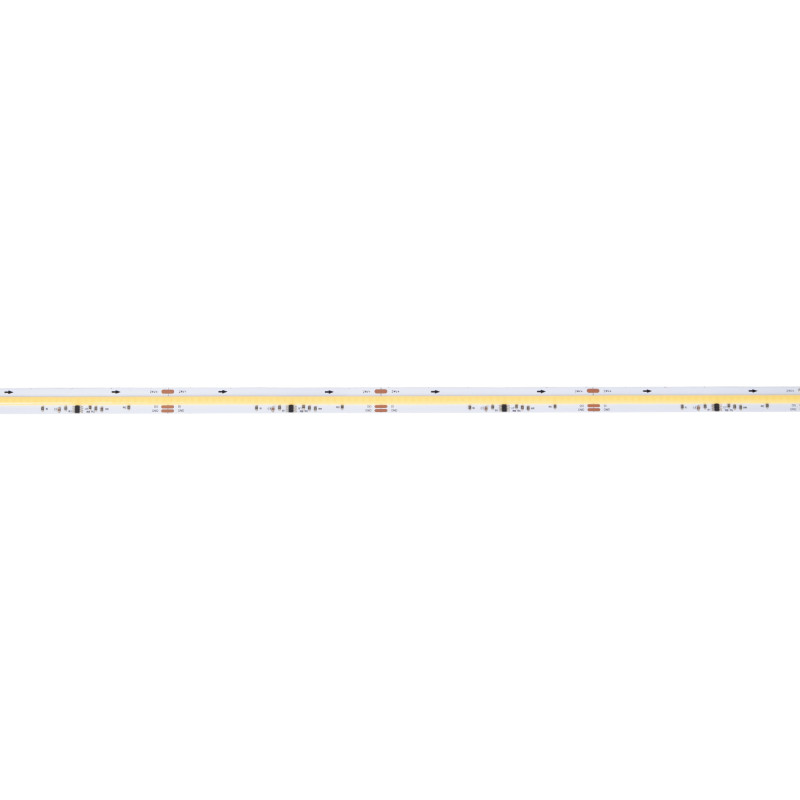 Smarter einfarbiger IC COB-LED-Streifen 24V DC - 12W/m - IP20 - 10mm breit, 5m lang - kaltweiß, warmweiß - 3M Klebeband