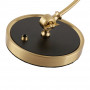 Tischleuchte „Ulia“ / Inspiration KAISER IDELL „Luxus“ - Goldfarben, Lampenfuß mit Schalter