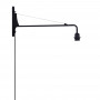 Minimalistische E27 Wandleuchte PITT - Kabel und Stecker - „Petite Potence“ Inspiration, Designerlampe, Industrial Style