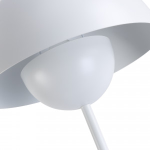 Stehleuchte „Shapó“ / Inspiration „Flowerpot“ - E27 Stehlampe, Sofa, Wohnzimmer - in Weiß