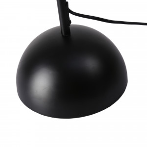 Stehleuchte „Shapó“ / Inspiration „Flowerpot“ - E27 Stehlampe mit Standfuß - in Schwarz
