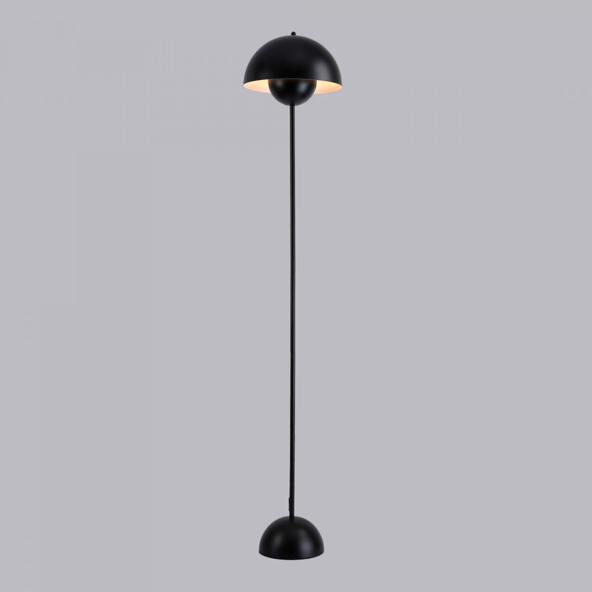 Stehleuchte „Shapó“ / Inspiration „Flowerpot“ - E27 Stehlampe, Sofa, Leselampe - in Schwarz