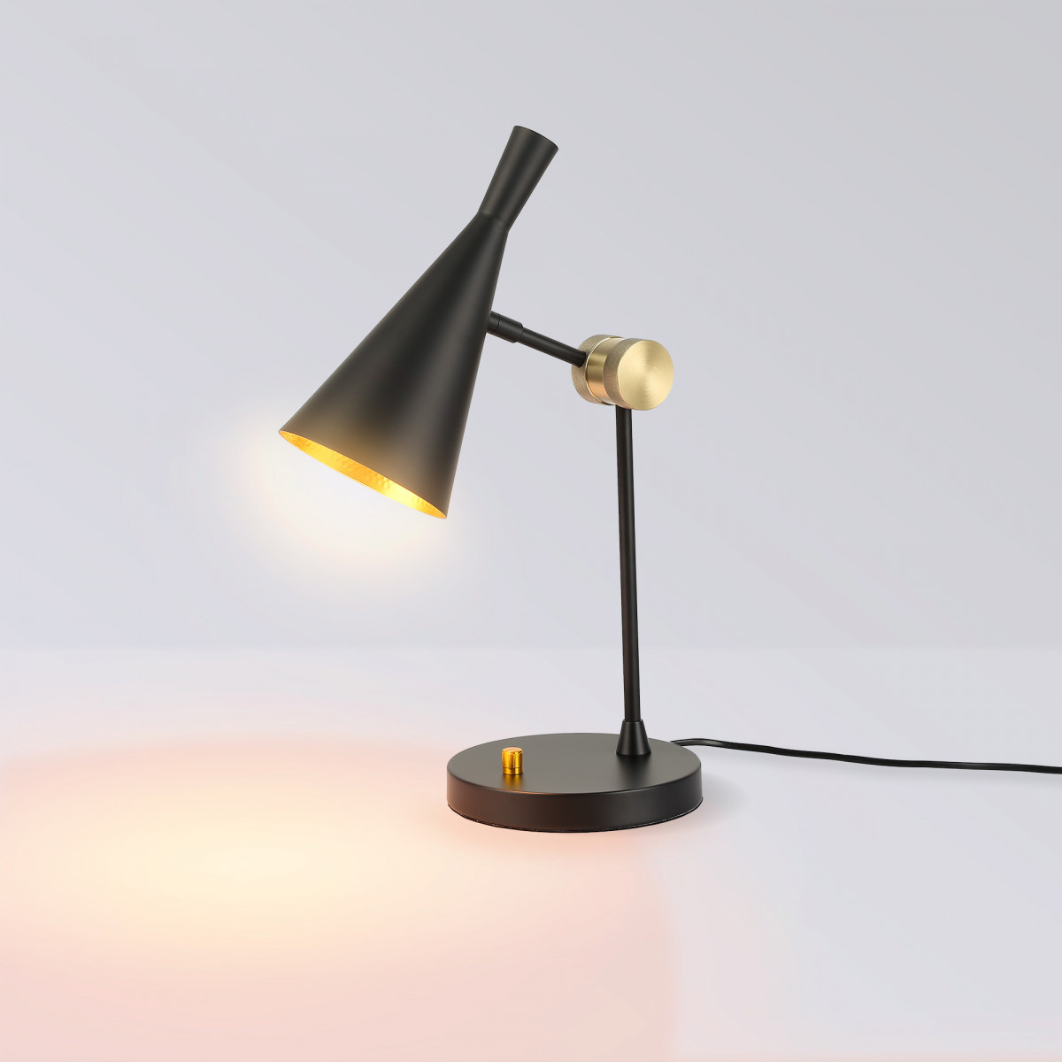 Tischleuchte „Nordi“ - Tom Dixon „Beat“ Inspiration - Tischlampe E27