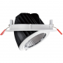 Schwenkbares LED Downlight - COB LED Bridgelux - CCT Farbtemperatur Schalter - LIFUD Treiber