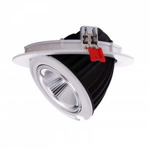 LED COB CCT Downlight 42W - CRI90 - Bridgelux LEDs - Lifud Treiber - IP20 - Einbauöffnung Ø 215mm - Einbauleuchte