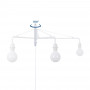 Schwenkbare Wandleuchte „Pitt“ mit Kabel und Stecker / Inspiration „Petite Potence“ - E27  Wandlampe in Weiß