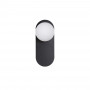 Skandinavische Wandleuchte E27 - Opalglas, minimalistisch, nordisch - Kugellampe