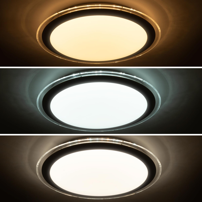 30W CCT LED Deckenanbauleuchte - Farbtemperatur ändern 30W CCT LED Deckenanbauleuchte - Farbtemperatur ändern