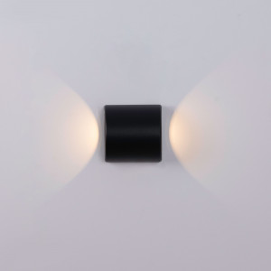 Moderne LED-Außenwandleuchte „Stabil“ mit doppelseitigem Lichtaustritt - 3W - IP54