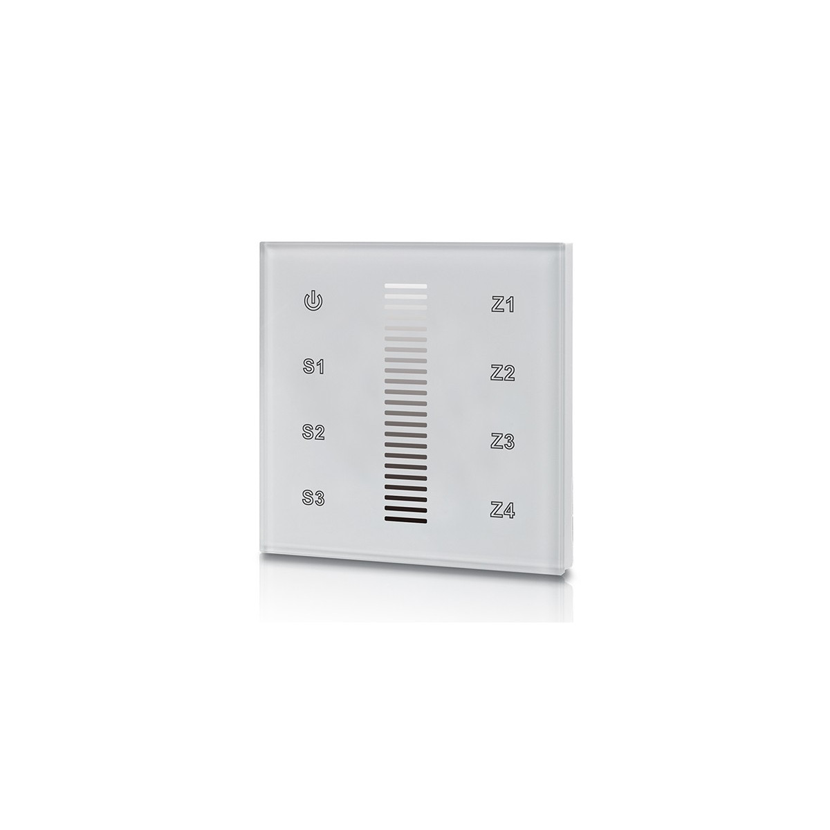 „Sunricher“ Touch-Steuerung - 4 Zonen - Einfarbig - schrittweise, platzsparend, Dimmer - LED Steuergerät