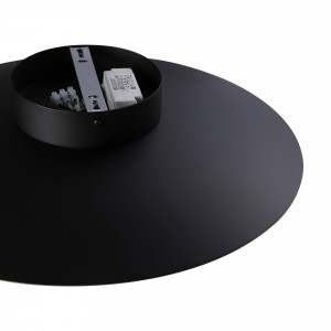 Designer LED-Wandleuchte „Larson“ - 8W - Einsatz Wohnraum - GINGER Marset Inspiration - Schwarz Aluminium