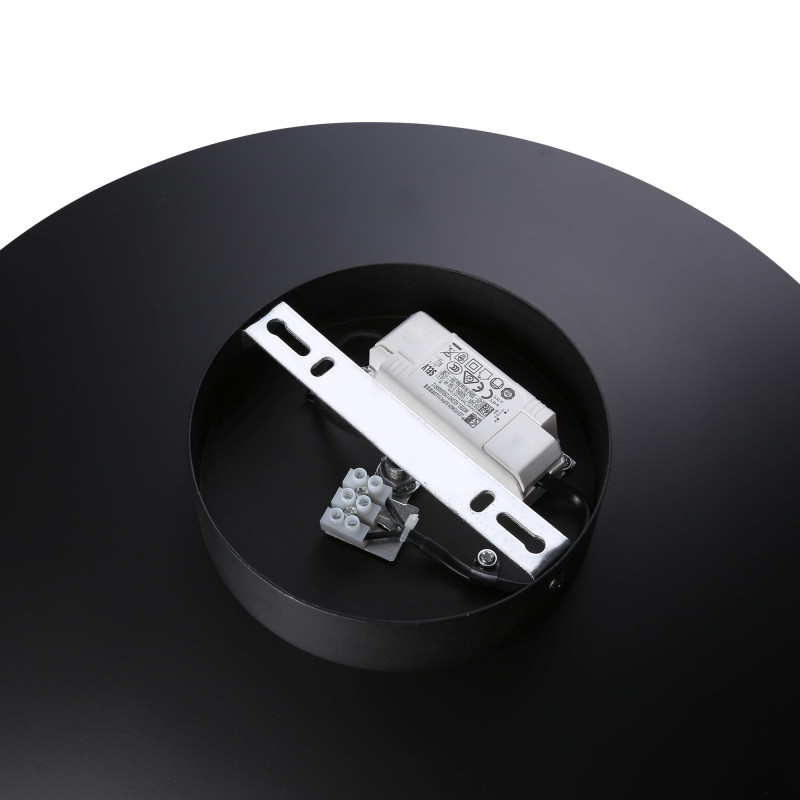 Designer LED-Wandleuchte „Larson“ - 8W - Einsatz Wohnraum - GINGER Marset Inspiration - Schwarz Aluminium