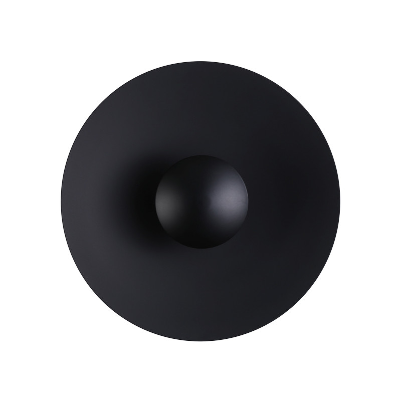 Designer LED-Wandleuchte „Larson“ - 12W - Einsatz Wohnraum - Variante Schwarzes Aluminium