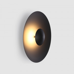 Designer LED-Wandleuchte „Larson“ - 12W - Einsatz Wohnraum - Variante Schwarz