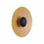Designer LED-Wandleuchte „Larson“ - 12W - Holzoptik, Skandi, Minimalismus - Aluminium, Holz, warmes Licht