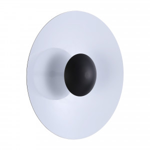 Designer LED-Wandleuchte „Larson“ - 18W - Wandlampe, minimalistisch, Skandi, nordisch - Schwarz Weiß