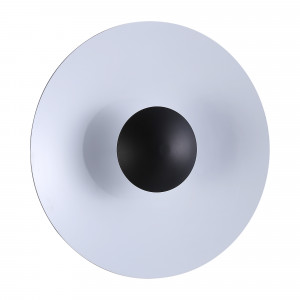 Designer LED-Wandleuchte „Larson“ - 18W - Wandlampe, minimalistisch, Skandi, nordisch - Schwarz Weiß