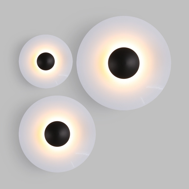 Designer LED-Wandleuchte „Larson“ - 8W - Einsatz Wohnraum - Variante Weiss - Ginger Marset Designer LED-Wandleuchte „Larson“ - 8W - Einsatz Wohnraum - Variante Weiss - Ginger Marset