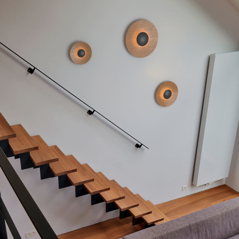 Designer LED-Wandleuchte „Larson“ - 18W - Treppenbeleuchtung, Schlafzimmer, Wohnraum, Skandi Einrichtung