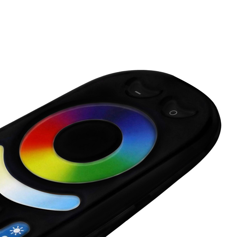 LED RGB + CCT - 4 Zonen Fernbedienung - Schwarz - FUT092B - Mi-Light - Farbrad, Modi, Farbtemperatur, Dimmer LED RGB + CCT - 4 Zonen Fernbedienung - Schwarz - FUT092B - Mi-Light - Farbrad, Modi, Farbtemperatur, Dimmer