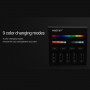 RGB + CCT Touch-Steuerung 4 Zonen - Schwarz - Milight - LED Farbtemperatur wählen, Dimmen