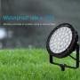 LED-Fluter RGB+CCT mit Erdspieß - 25W - IP66 - RF/WLAN - Mi-Light - wasserfest, Outdoor, regenfest