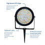 LED-Fluter RGB+CCT mit Erdspieß - 25W - IP66 - RF/WLAN - Mi-Light - hochwertige, hocheffiziente LEDs