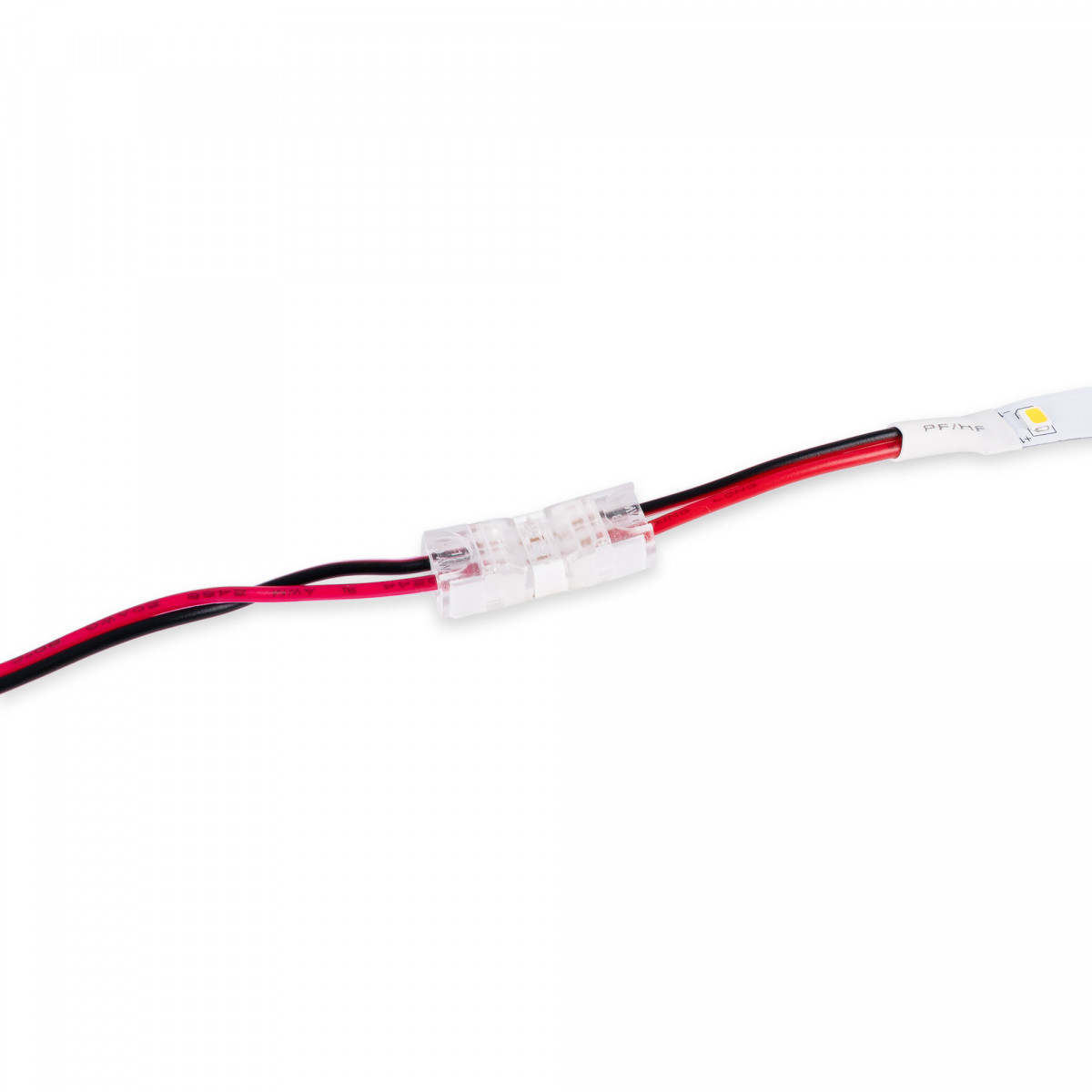 Einfarbiger Schnellverbinder, Kabel zu Kabel - 2 polig (2 Drähte)
