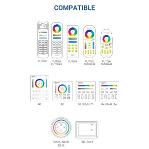 LED Fluter RGB+CCT - 10W - RF/WLAN - IP65 -Mi-Light - alle MiLight & Miboxer Steuergeräte