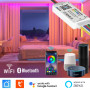 Mini RGB + CCT Controller - WLAN + Bluetooth - 5-24V DC - 3,5A - LED Streifen steuern, Smartphone, Smart, dimmen, Farbtemperatur