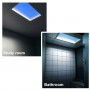 LED-Panel „SMART Blue Skylight“ - Deckenhimmel Tageslicht - 50W - 60x30cm - Skylight Panel